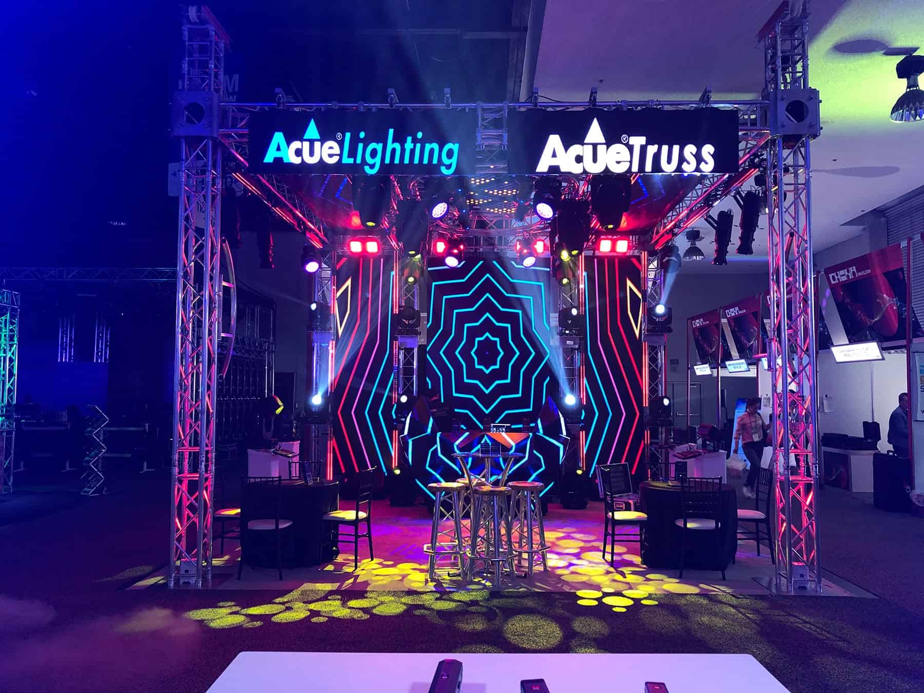 Acue Lighting NAMM Booth 2018