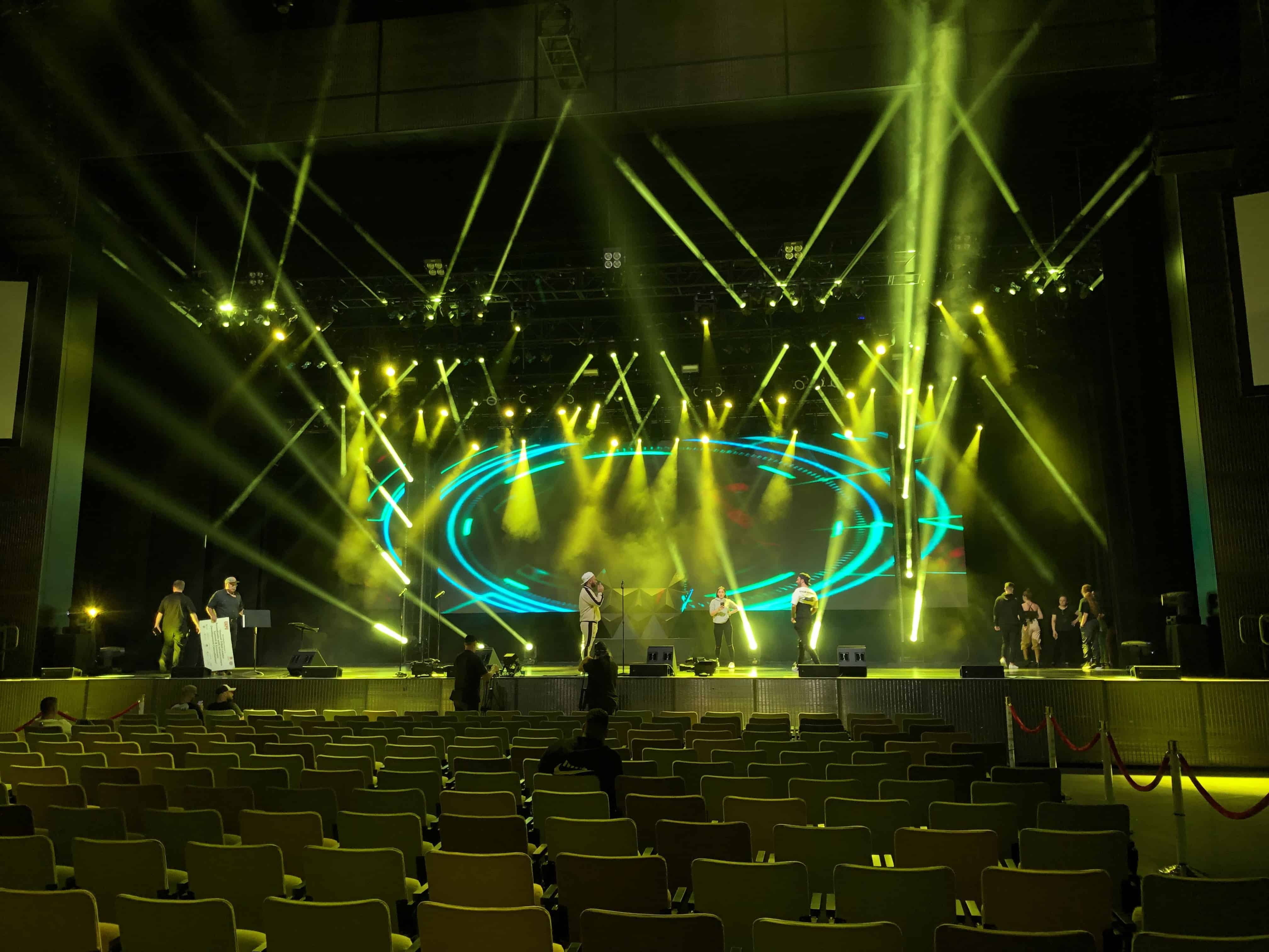 Acue led ellipsoidal & profile lighting installation — LED ellipsoidal lights supplied to Nashville, TN