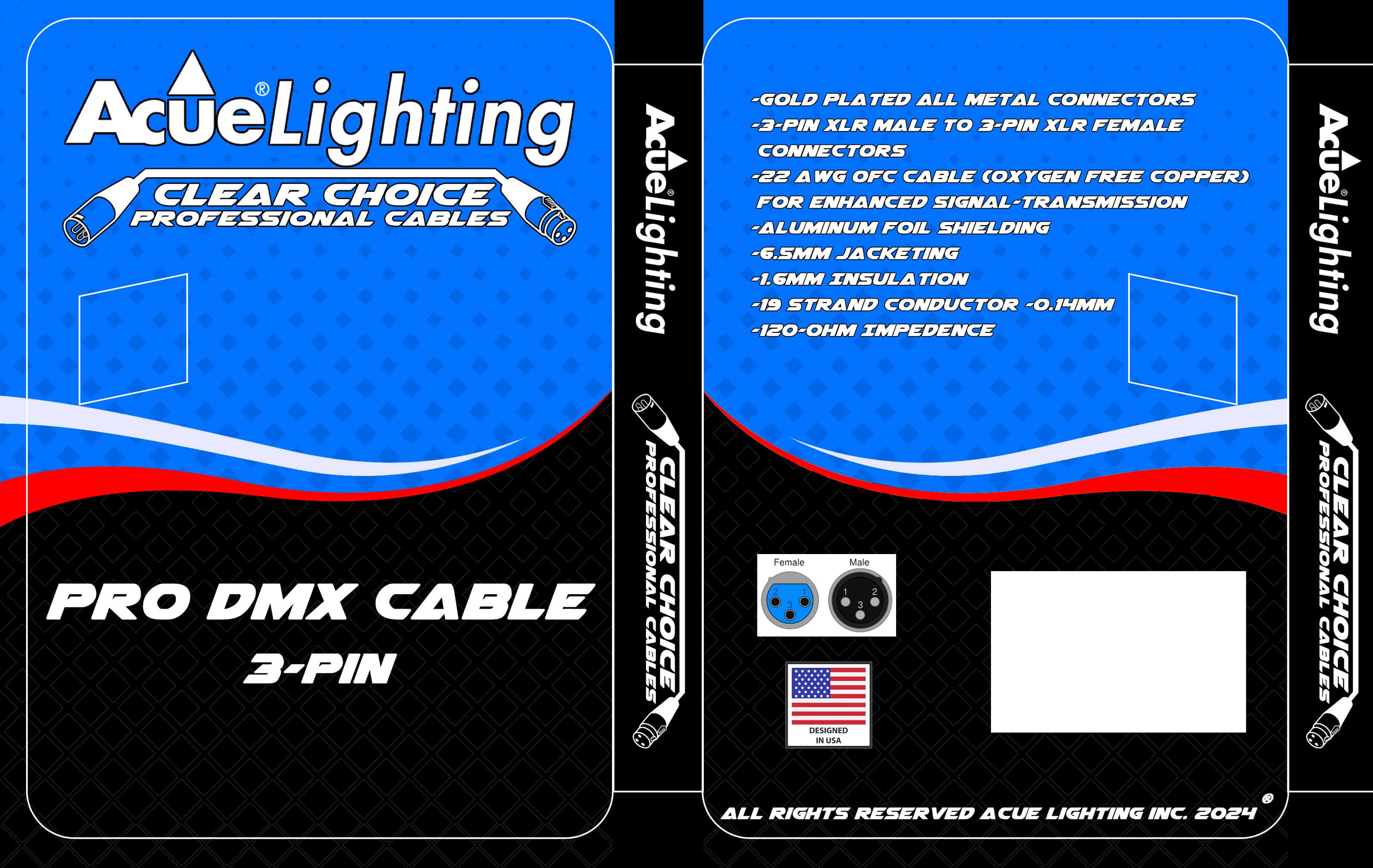Clear Choice Professional Cables: 3-Pin DMX Cables