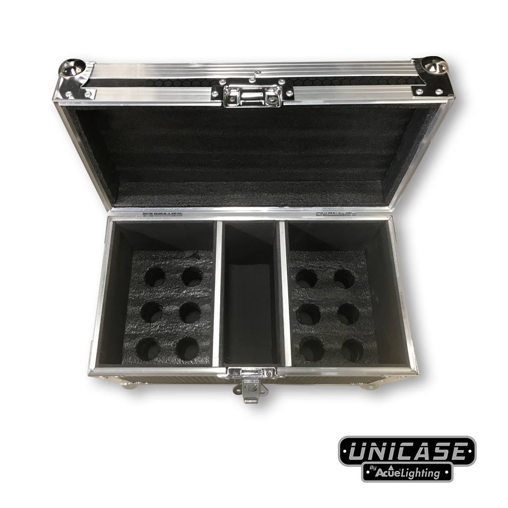 12 Slot Microphone Flight Case